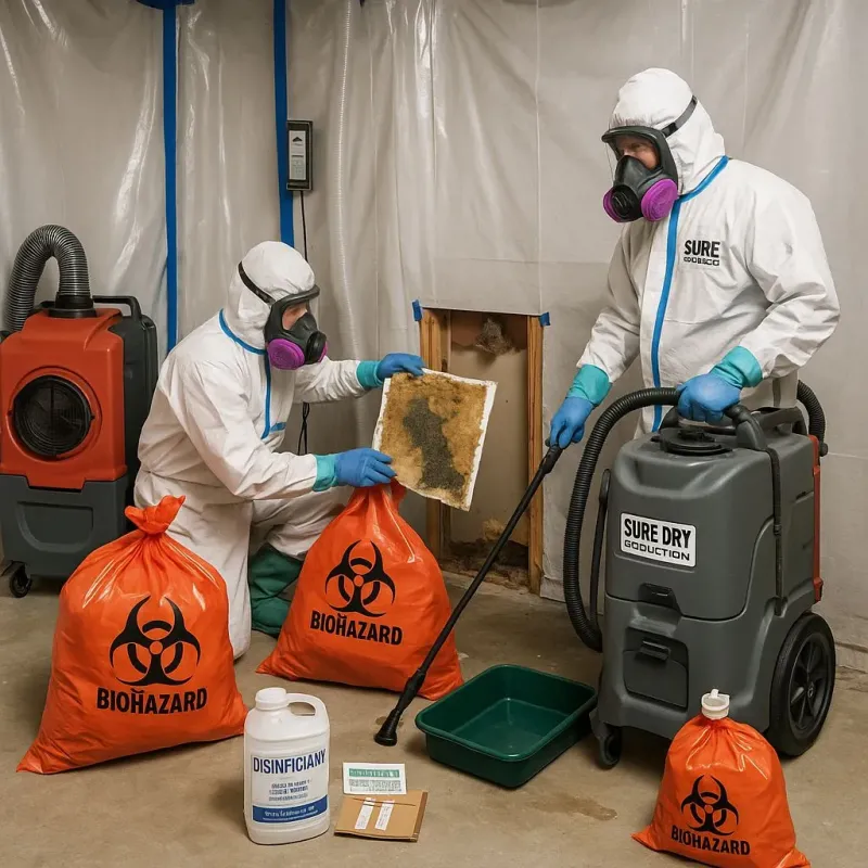 Contaminated Water Handling Protocols process in Clear Lake, WI